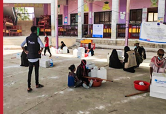 Distribution of Shielding Kits in Alshikh Othman District