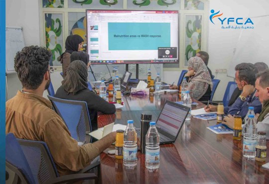 YFCA takes the responsibility of coordination for the WASH Cluster-Sana