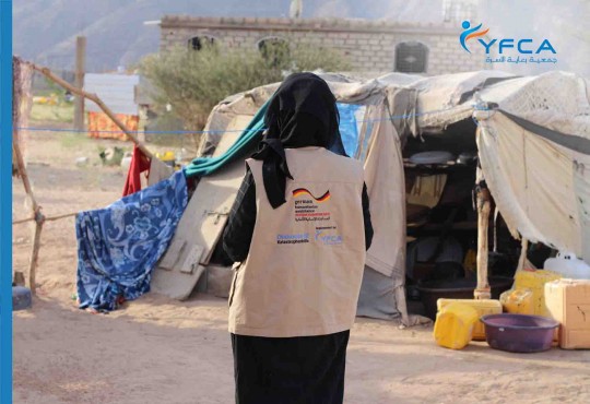 100 hygiene promotion awareness sessions were conducted in five targeted  districts in Shabwah governorate.
