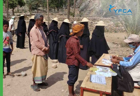 Aldhale - YFCA provided food assistance to most food inscure households by distributing 23,866 food baskets for the sixth cycle in 2022.