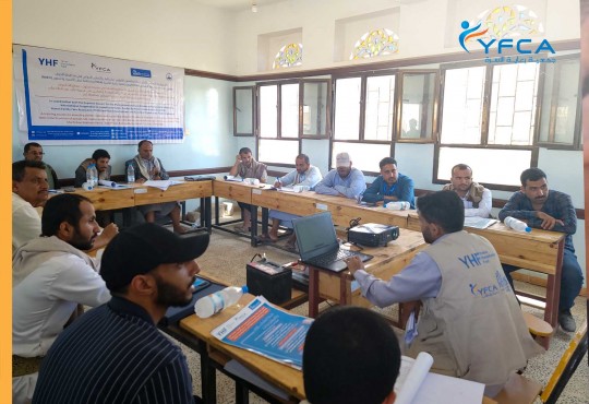 الجمعية تنفذ تدريب على تقييم احتياجات المأوى في المتون بمحافظة الجوف