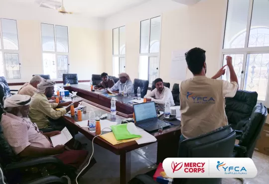 جمعية رعاية الأسرة تمكّن مجموعات العمل المجتمعي من خلال التدريب في محافظة حضرموت