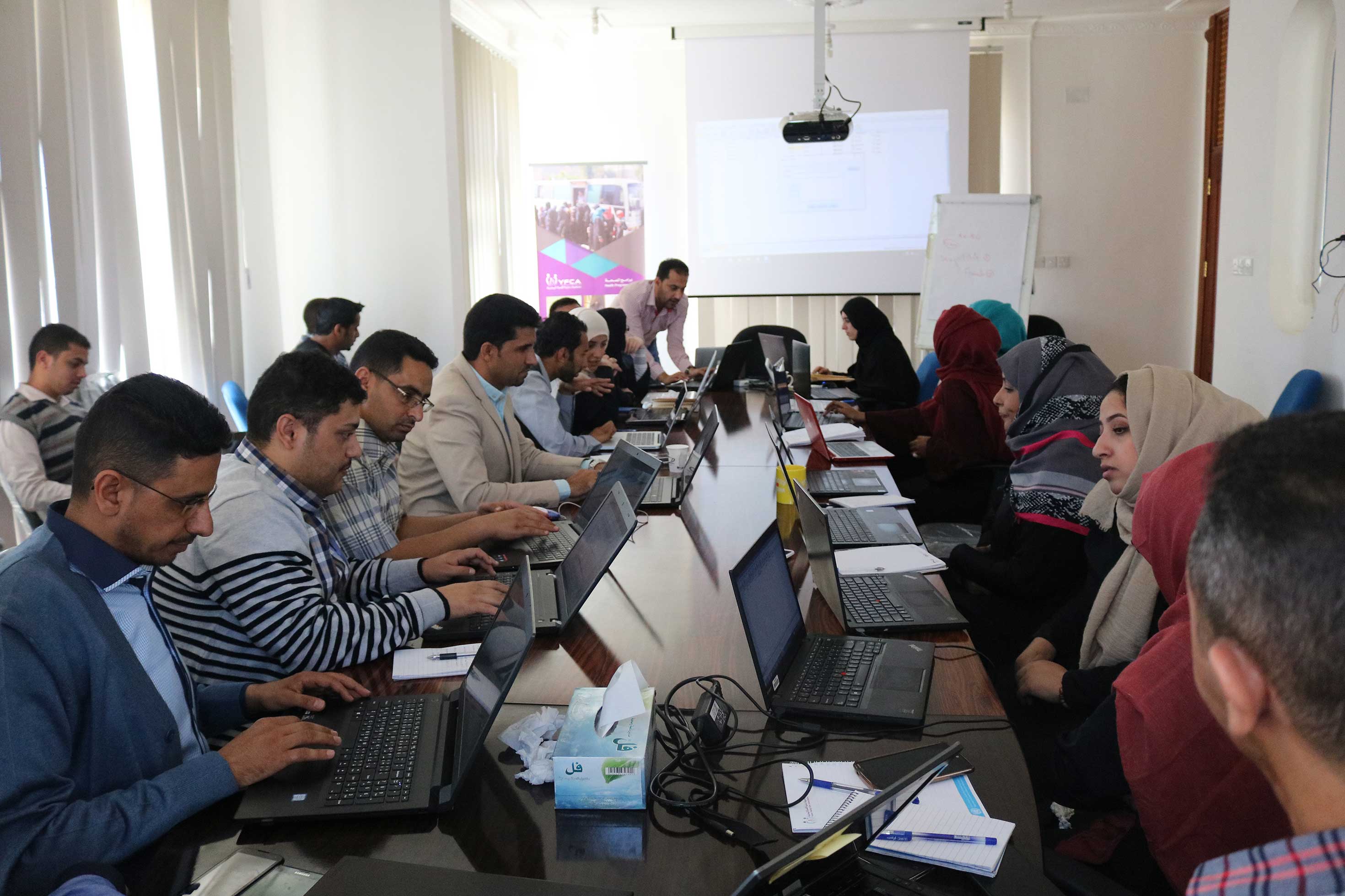 Sanaa / YFCA holds SPSS training for staff Sanaa / YFCA holds SPSS training for staff