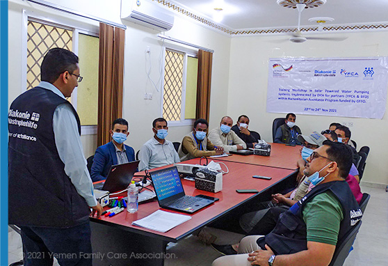 Solar Water Pump Training Workshop in Shabwah Governorate