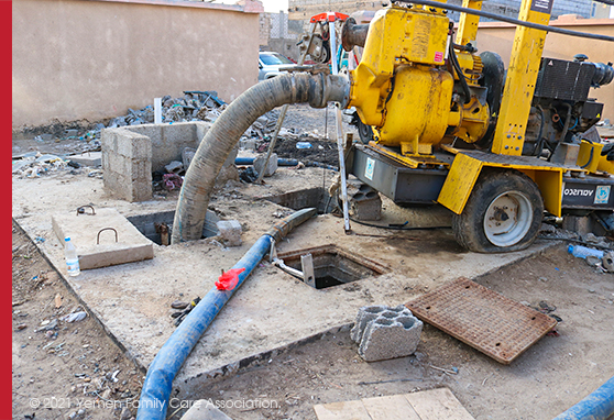 Maintainance of 7 Septic Tanks- Aden.