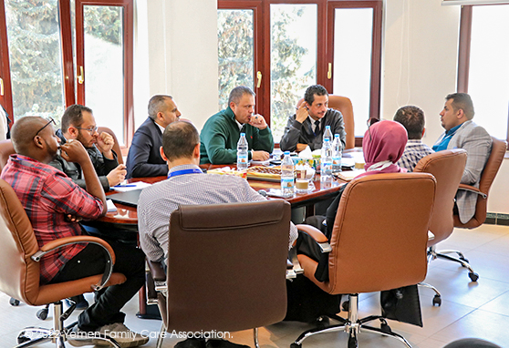 A catch up between YFCA and Qatar Charity