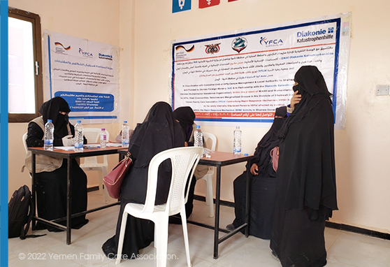 Distributing Rapid Response Mechanism (RRM) kits to newly internally displaced persons (IDPs) in Ataq district, Shabwah Governorate, for the sixth and seventh stages.