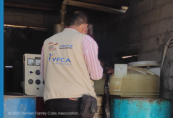 Operational Support (Fuel) to three Supply Systems in Two Districts of Shabwah Gov.