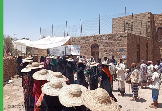 YFCA provided food assistance to most food inscure households by distributing 51,327 food baskets in March distribution cycle