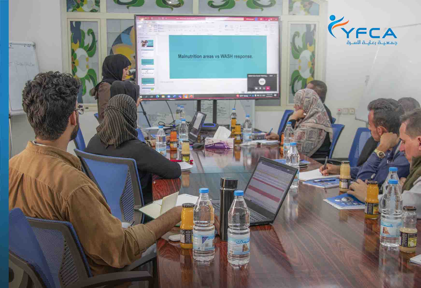 YFCA takes the responsibility of coordination for the WASH Cluster-Sana