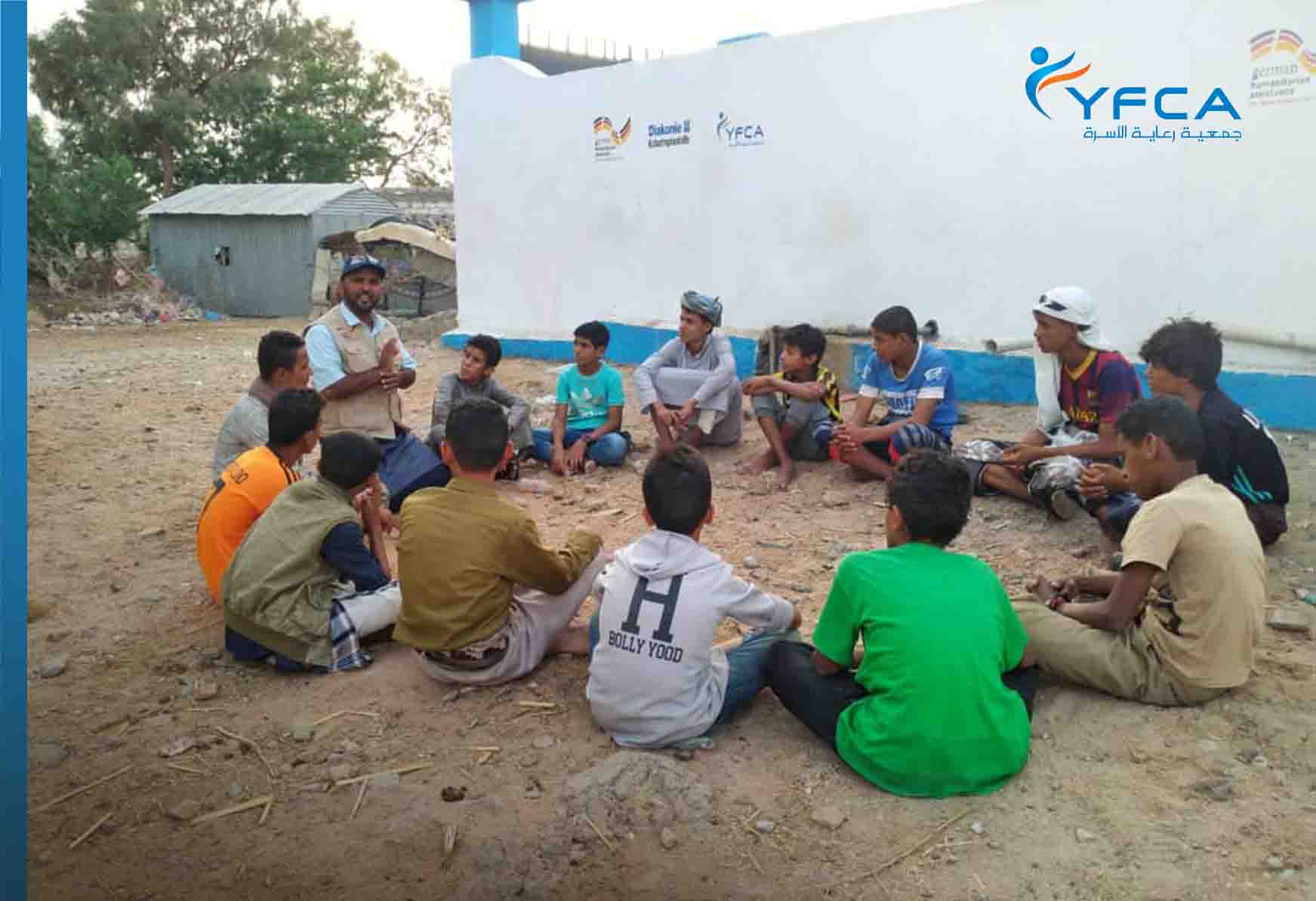 100 hygiene promotion awareness sessions were conducted in five targeted  districts in Shabwah governorate.