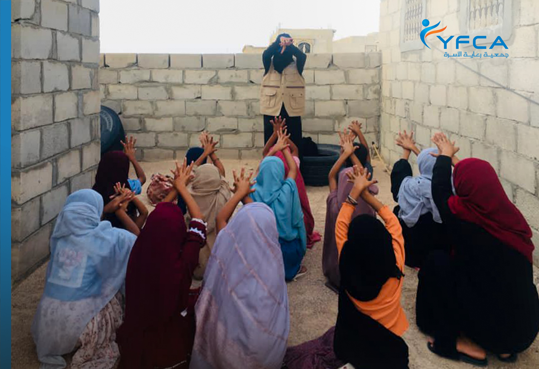 100 hygiene promotion awareness sessions were conducted in five targeted districts of Shabwah governorate.