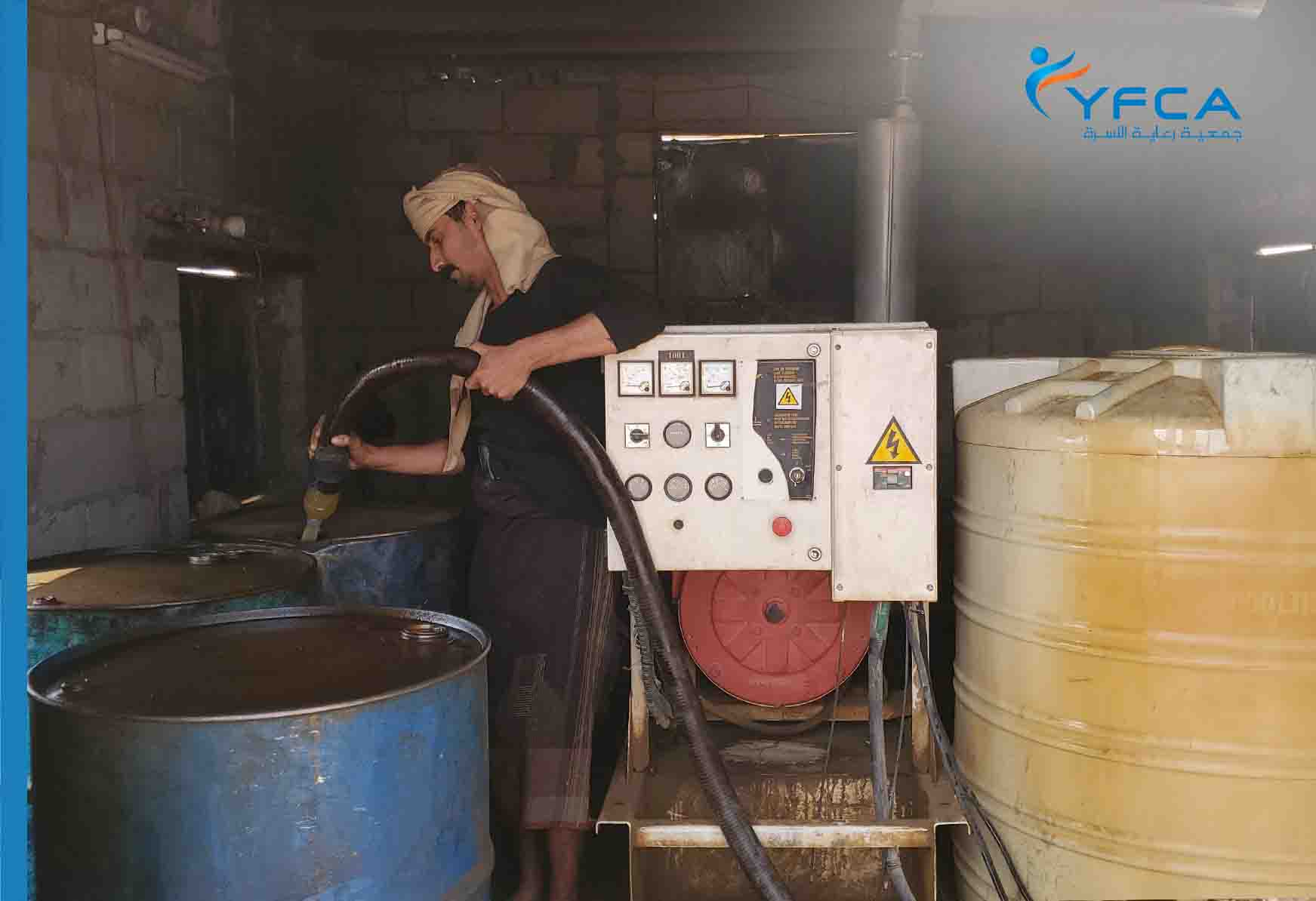 Three water supply systems received operational support in Jardan & Ataq districts in Shabwah Governorate.