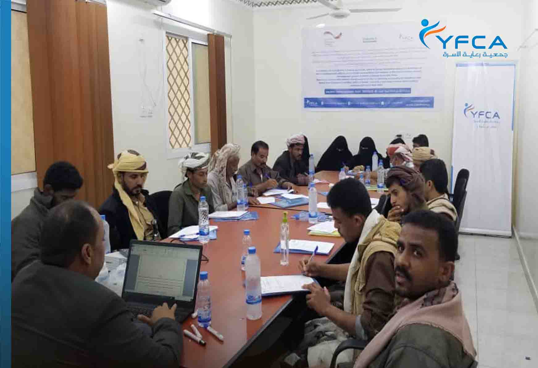 Three Water Management Committees (WMC) received a training course on maintaining & operating the rehabilitated water assets.
