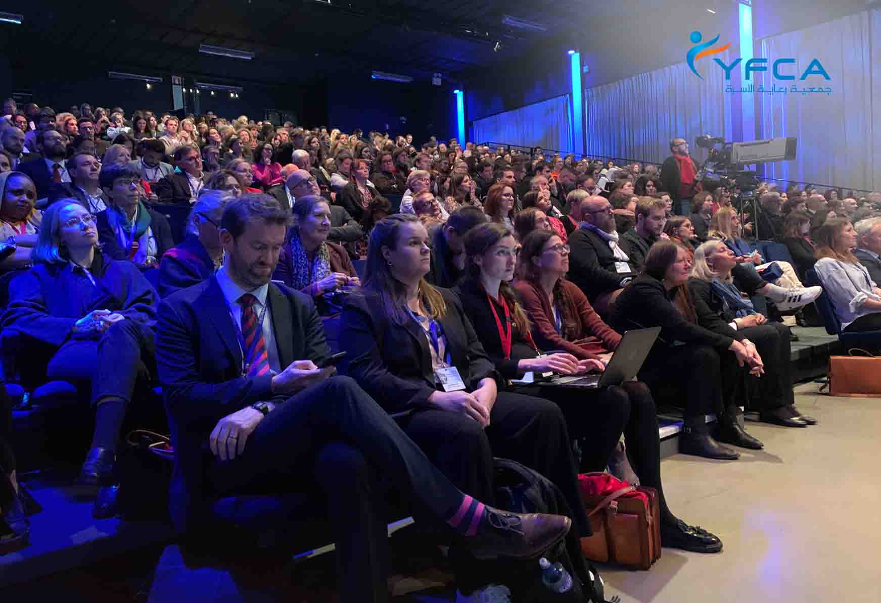 جمعية رعاية الأسرة تشارك في المنتدى الإنساني الأوروبي ببروكسل