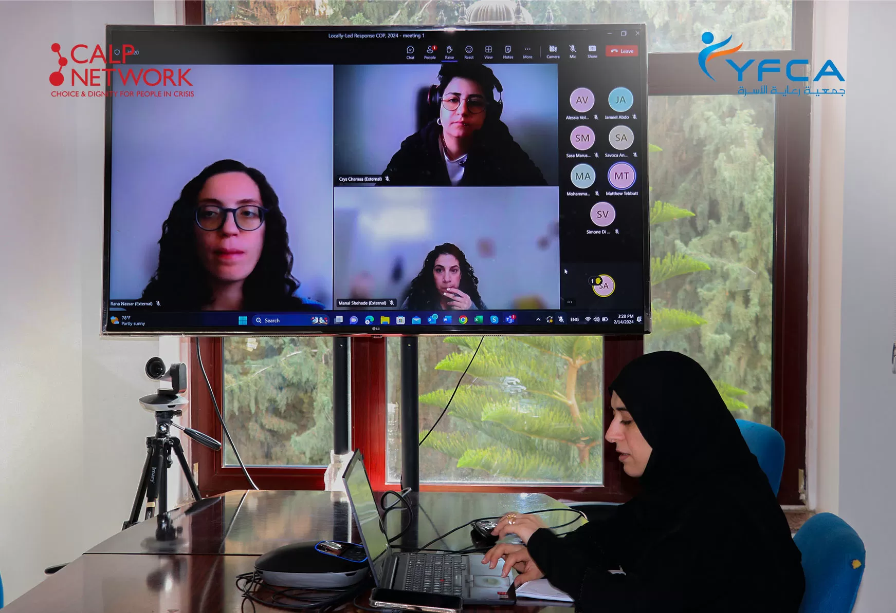 جمعية رعاية الأسرة تشارك في رئاسة مجتمع الممارسين للاستجابة المحلية في منطقة الشرق الأوسط وشمال أفريقيا
