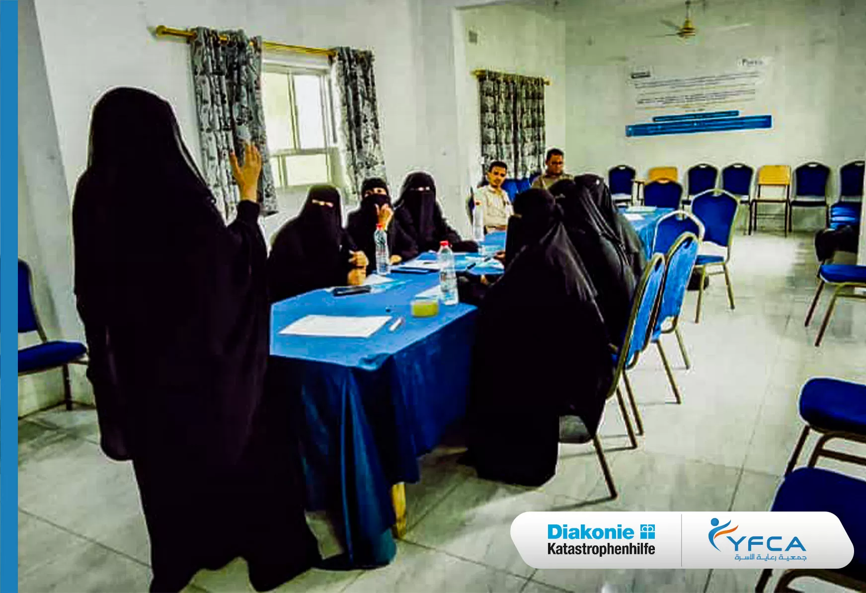 جمعية رعاية الأسرة تدرب متطوعي النظافة في الضالع جمعية رعاية الأسرة تدرب متطوعي النظافة في الضالع