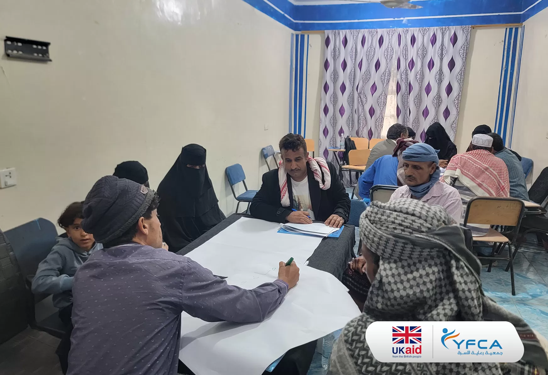 جمعية رعاية الأسرة تعزّز قدرات المجتمعات المحلية من خلال برامج تدريبية لبناء القدرات في شبوة والضالع