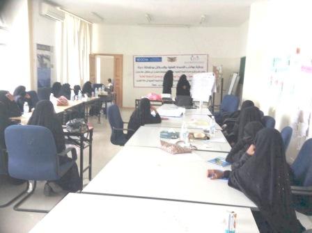 تدريب قابلات المجتمع بحجة على تقديم خدمات الصحة الإنجابية في حالة الطوارئ