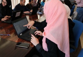 Sanaa / YFCA holds SPSS training for staff