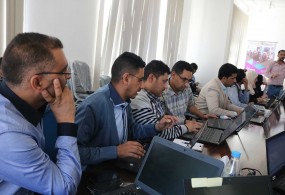Sanaa / YFCA holds SPSS training for staff