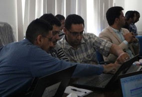 Sanaa / YFCA holds SPSS training for staff