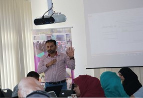 Sanaa / YFCA holds SPSS training for staff