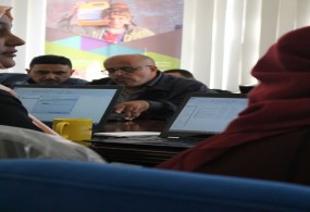 Sanaa / YFCA holds SPSS training for staff