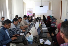 Sanaa / YFCA holds SPSS training for staff