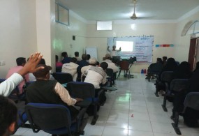 الضالع / مديرتي قعطبة –الأزارق /دورة تدريبية حول إدارة الإصابات الجماعية والحوادث و الصدمات