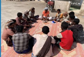 100 hygiene promotion awareness sessions were conducted in five districts in Shabwah governorate.