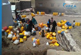 The provision of 342000 liters of water to 6 water points in Damt district