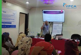 The community committee members of Shabwah governorate received a training course on the selection criteria of CFW & UCT activities and the beneficiaries