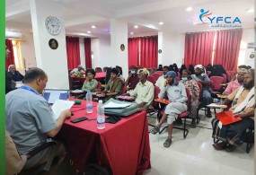 The community committee members of Shabwah governorate received a training course on the selection criteria of CFW & UCT activities and the beneficiaries