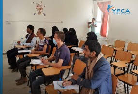 Hygiene Promotion Training Sessions in Al-Hazm district of Al-Jawf Governorate.