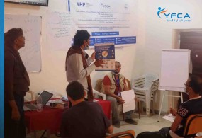 Hygiene Promotion Training Sessions in Al-Hazm district of Al-Jawf Governorate.