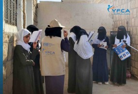 Raise awareness of water and health-related behaviors in Al-Jawf governorate