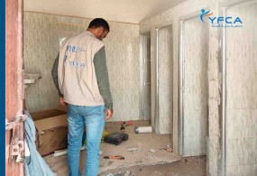 Securing a safe and suitable learning environment for the better performance of the enrolled male & female students through rehabilitation activities in two schools in Ataq and Nisab districts of Shabwah governorates.
