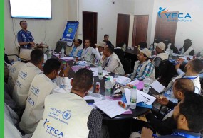 YFCA Conducts Two Training Sessions For GFA Field Staff - Taiz.