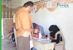 285 targeted households were provided the first round of cash assistance in two targeted districts of Shabwah Gov.