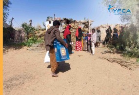 300 households were targeted with winterization support in Marib