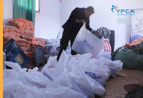 300 households were targeted with winterization support in Marib