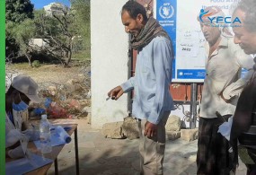 Distributing 22228 food baskets for the eighth cycle in 2023.