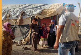 SUPPORTING VULNERABLE OLDER PEOPLE AND THEIR GRANDCHILDERN DURING THE WINTER IN MARIB,YEMEN