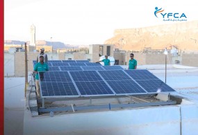 Yemen Family Care Association has provided Huraidhah Hospital with a solar power system