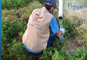 YFCA is Conducting water quality surveillance in five targeted districts of Shabwah Governorate