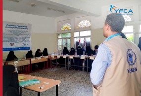 جمعية رعاية الأسرة تختتم تدريبًا في برامج التغذية المكملة والشاملة  لمتطوعي الصحة المجتمعية في منطقة كحلان الشرف