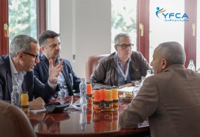 زيارة اليونيسف والكتلة العالمية للمياه والصرف الصحي للجمعية لإجراء مراجعة العمل الإنساني في قطاع المياه والصرف الصحي.