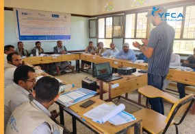 الجمعية تنفذ تدريب على تقييم احتياجات المأوى في المتون بمحافظة الجوف