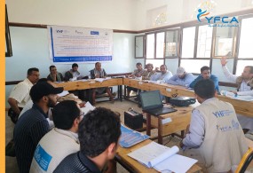 الجمعية تنفذ تدريب على تقييم احتياجات المأوى في المتون بمحافظة الجوف